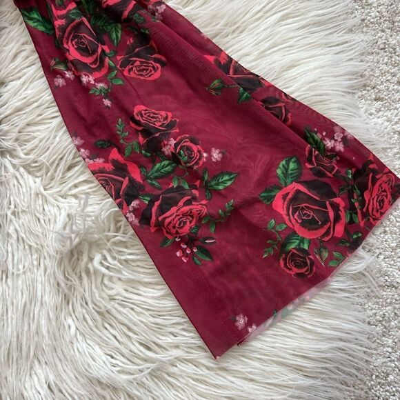 Floral Bell Sleeve Top  - Picture 4 of 7